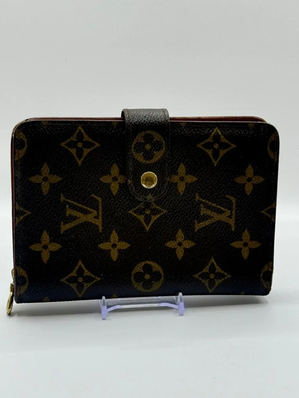 Louis Vuitton Porte‑Papier Zippé Wallet – Monogram Canvas – Vintage LV